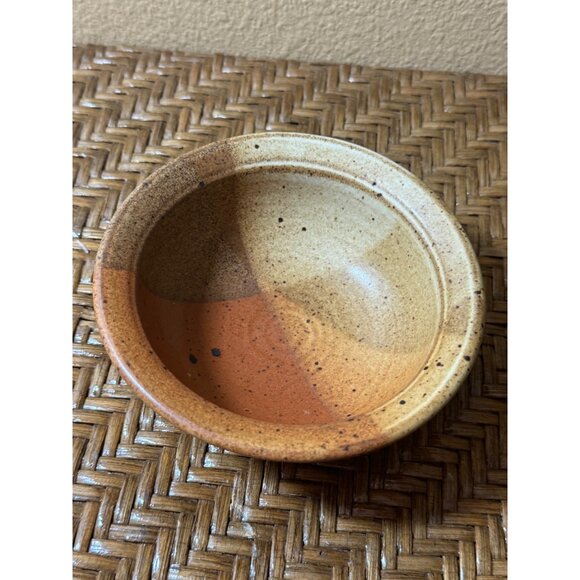 Handcrafted Ceramic Bowl - Earth Tone Glaze - Small Serving Dish - Rustic Decor - Picture 2 of 5